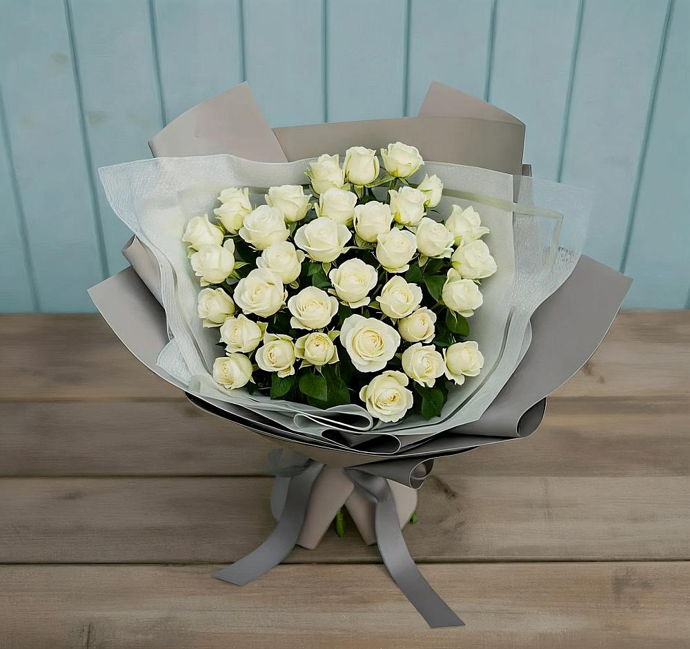 Букет Белоснежная нежность в Феодосии
