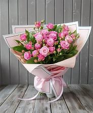 Букет Розовый кустик в Феодосии