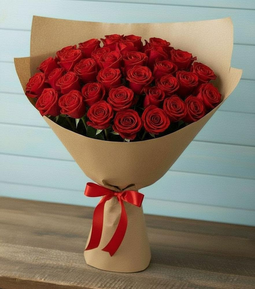 Букет Красные розы Милано в Феодосии