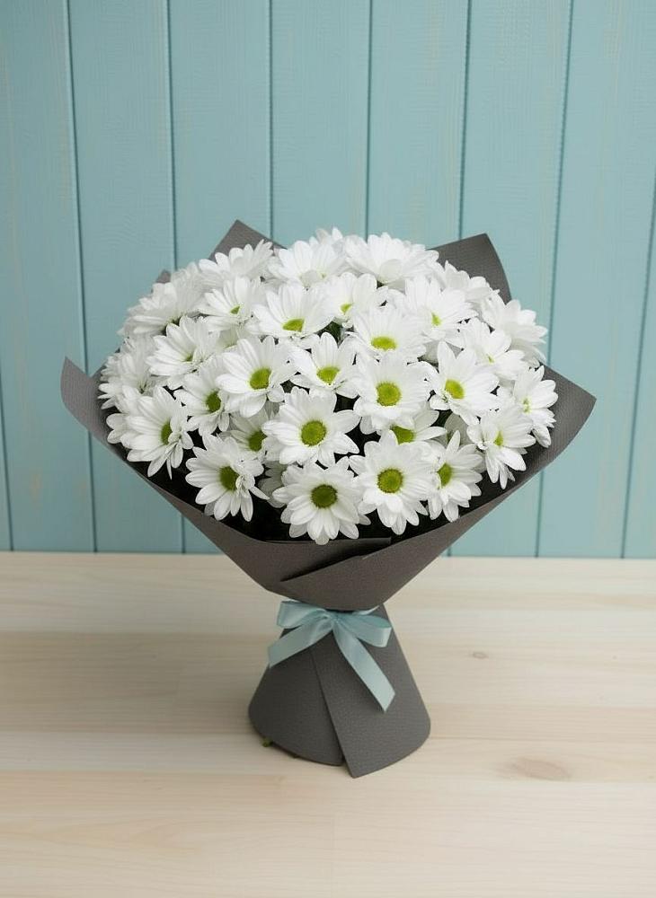 Букет цветов из: Хризантемы в Феодосии