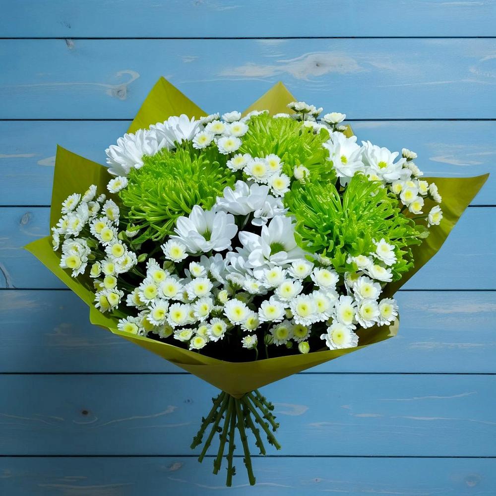 Букет цветов из: Хризантемы в Феодосии