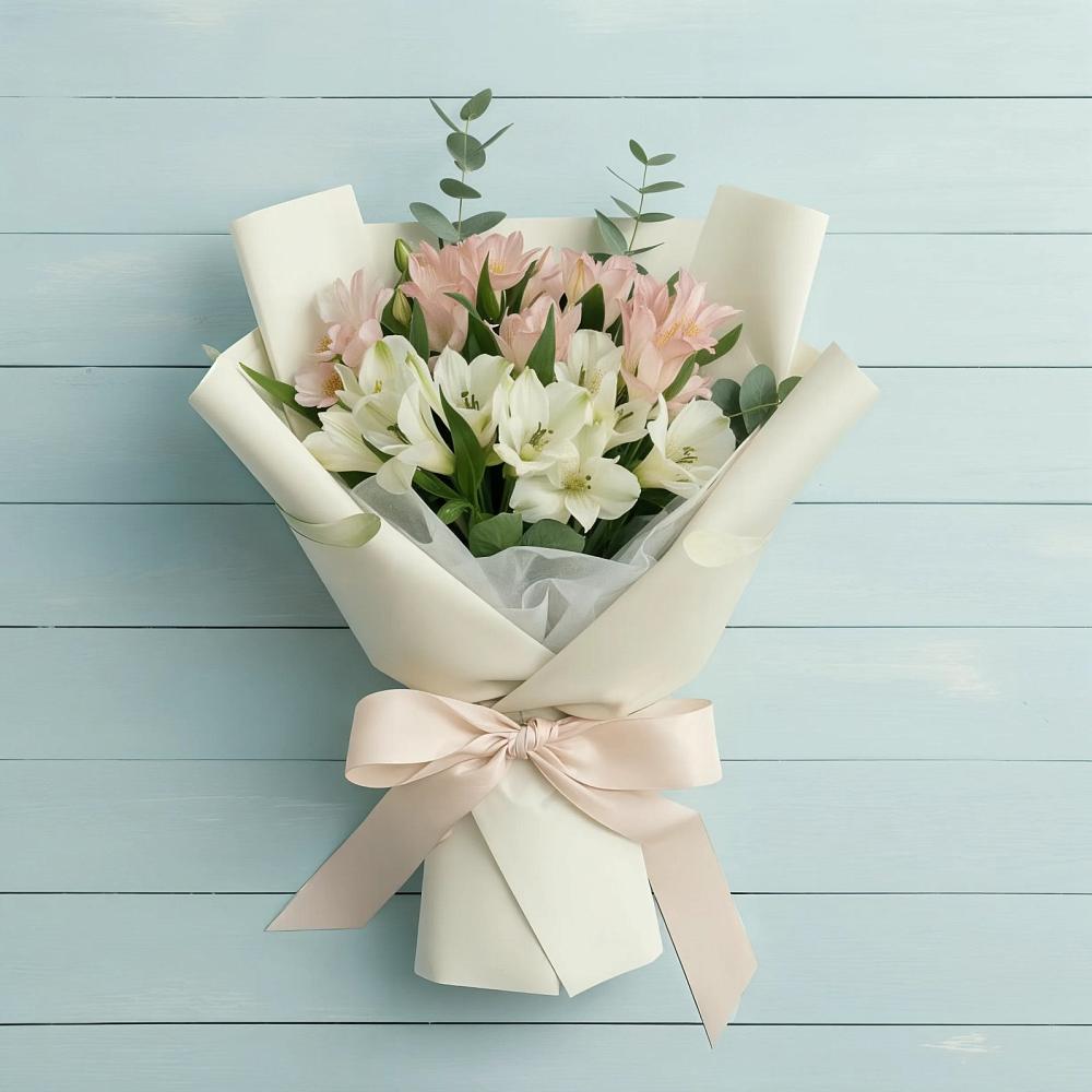 Букет цветов из: Альстромерии в Феодосии