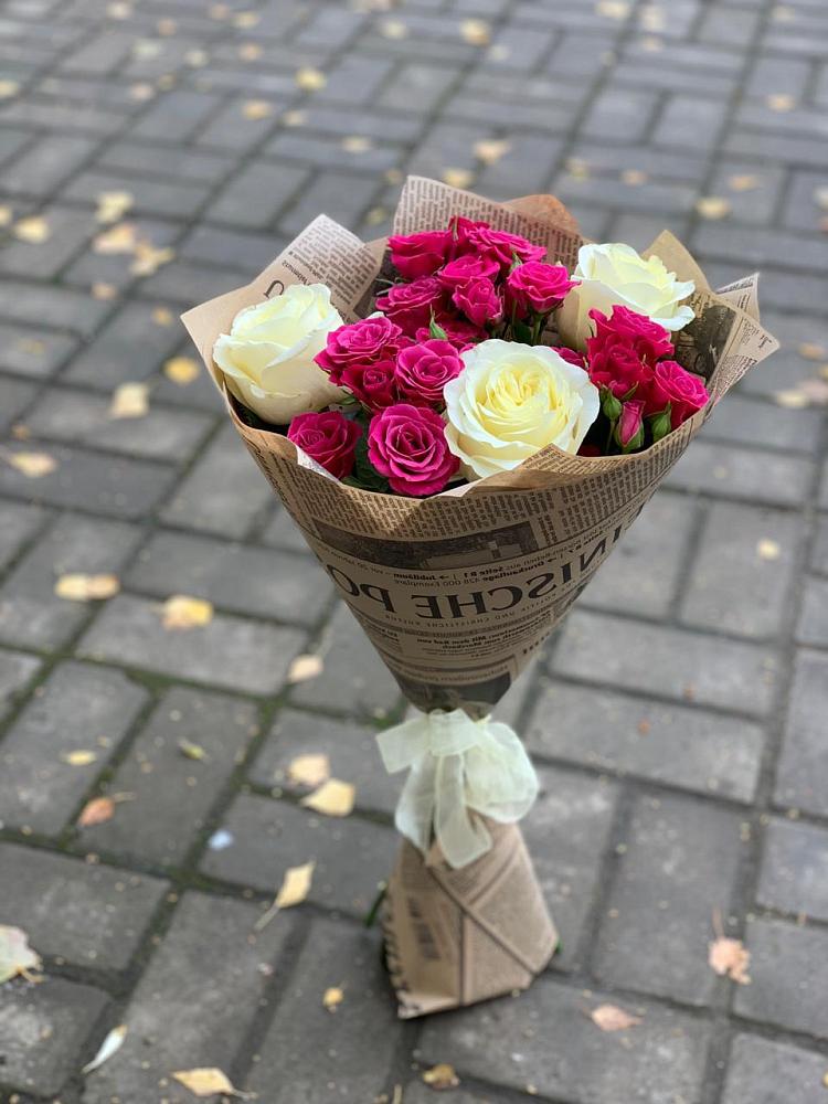 Букет цветов из: Розы в Феодосии